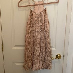 Hollister Boho Style Beaded Sequin Slip Dress - sz Large